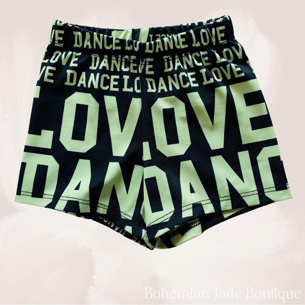 Alexandra LOVE DANCE Spandex Shorts